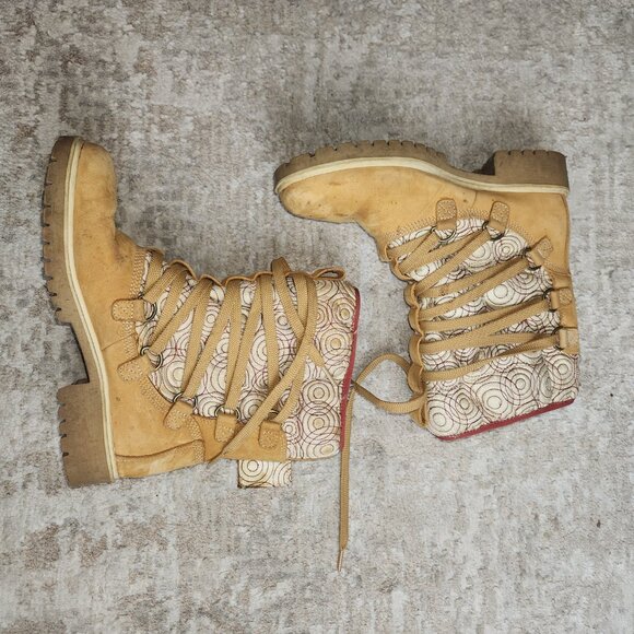 Timberland Shearling Half Calf Boots - Picture 3 of 5